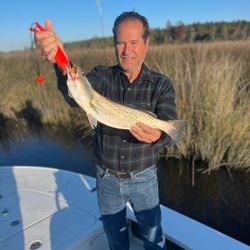 Angler with 18-inch fish in NC