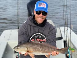 Redfish measuring 20 inches caught in NC