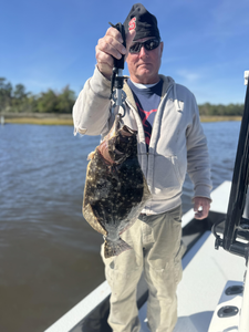 Nice summer flounder on light tackle today!