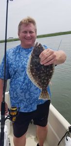 Southern Flounder, 16 inches, caught in Avalon