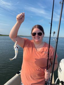 Angler fishing in Avalon