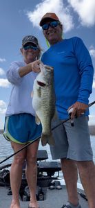 Largemouth bass caught in TX