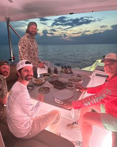 Four people fishing in Biloxi