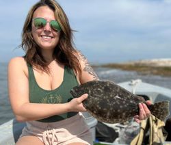 Southern Flounder caught while fishing in MS