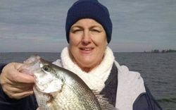 Lone angler fishing in Cameron