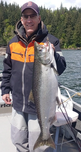 Chinook salmon fishing in WA
