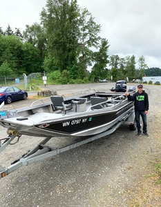 Person fishing in WA