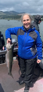 A single rainbow trout caught in WA