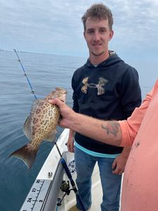 Angler with fishing rod in FL