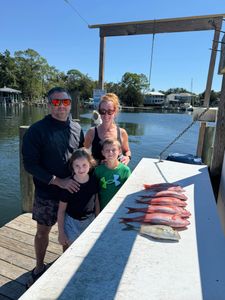 Four anglers fishing in Florida