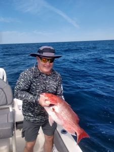 Angler fishing with rod in Florida