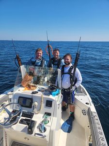 Three people fishing in Niceville