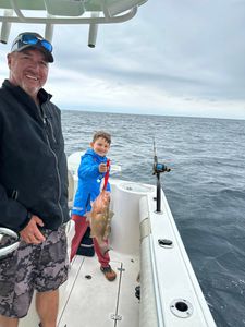 Red grouper caught while fishing in Niceville FL waters