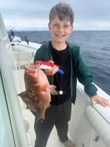 Red grouper caught while fishing in Niceville FL waters