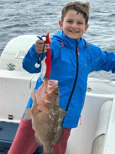 Red grouper caught while fishing in Niceville FL waters