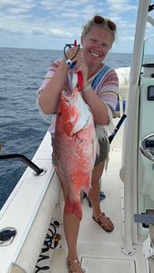 Red snapper caught while fishing in Niceville FL waters