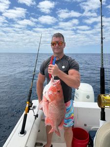Red snapper caught fishing in Niceville FL waters