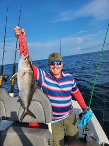 Fisherman with big fish in Florida