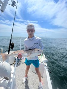 Redfish caught in Florida while fishing
