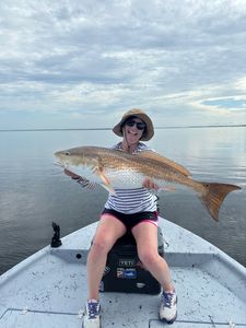 Redfish caught by angler in Panama City