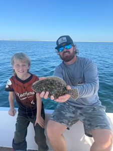 Southern Flounder fish caught while fishing in Panama City