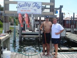 Two anglers fishing in Florida