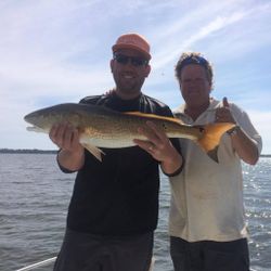 Fishing in Florida with two people