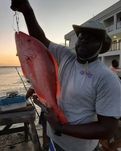Lone angler catches big fish in Buccoo