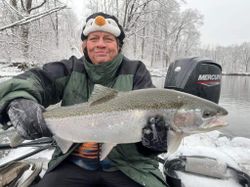 Rainbow trout caught while fishing in Custer