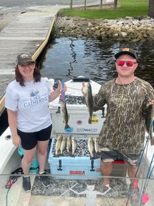 4 spotted weakfish, fishing in NC