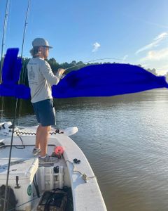 Angler fishing in Greenville
