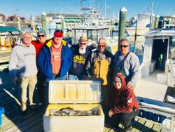 7 people fishing at Cape May