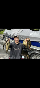 Lone angler fishing in Duluth