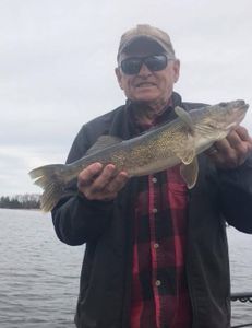Angler fishing in Duluth