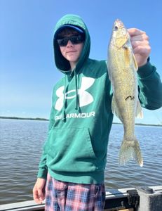 Angler fishing in Minnesota