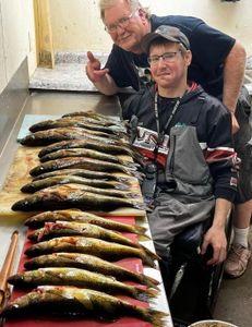 2 anglers fishing in Minnesota