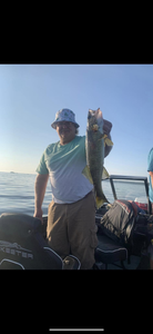 Angler with a large fish caught in Duluth