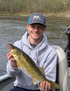 Walleye caught in Duluth, fishing