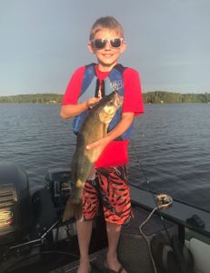 Angler fishing in Minnesota