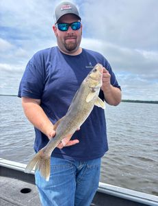 A person fishing in Minnesota