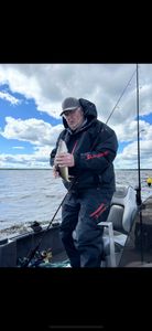 Person fishing in Duluth