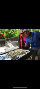 Two people fishing in Duluth