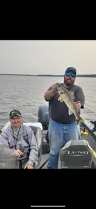 Fishing adventure in Minnesota with two people