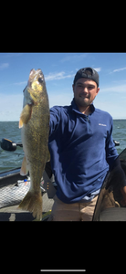 A person fishing in Duluth