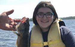 One person fishing in Minnesota