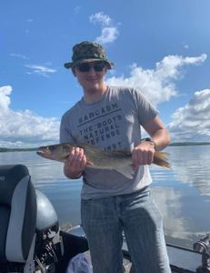 One person fishing in Minnesota