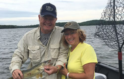 2 anglers fishing in Minnesota