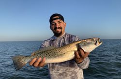 Speckled trout caught while fishing in Corpus Christi TX waters
