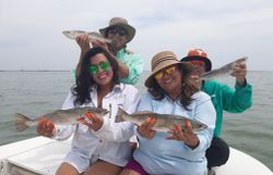 4 anglers caught 3 big fish while fishing in TX