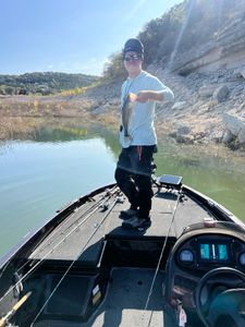 Largemouth bass caught in Austin, Texas